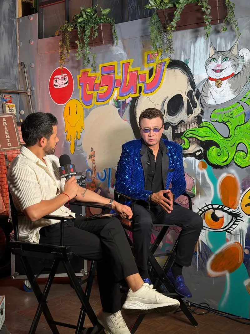 Víctor Sandín en foro de televisión